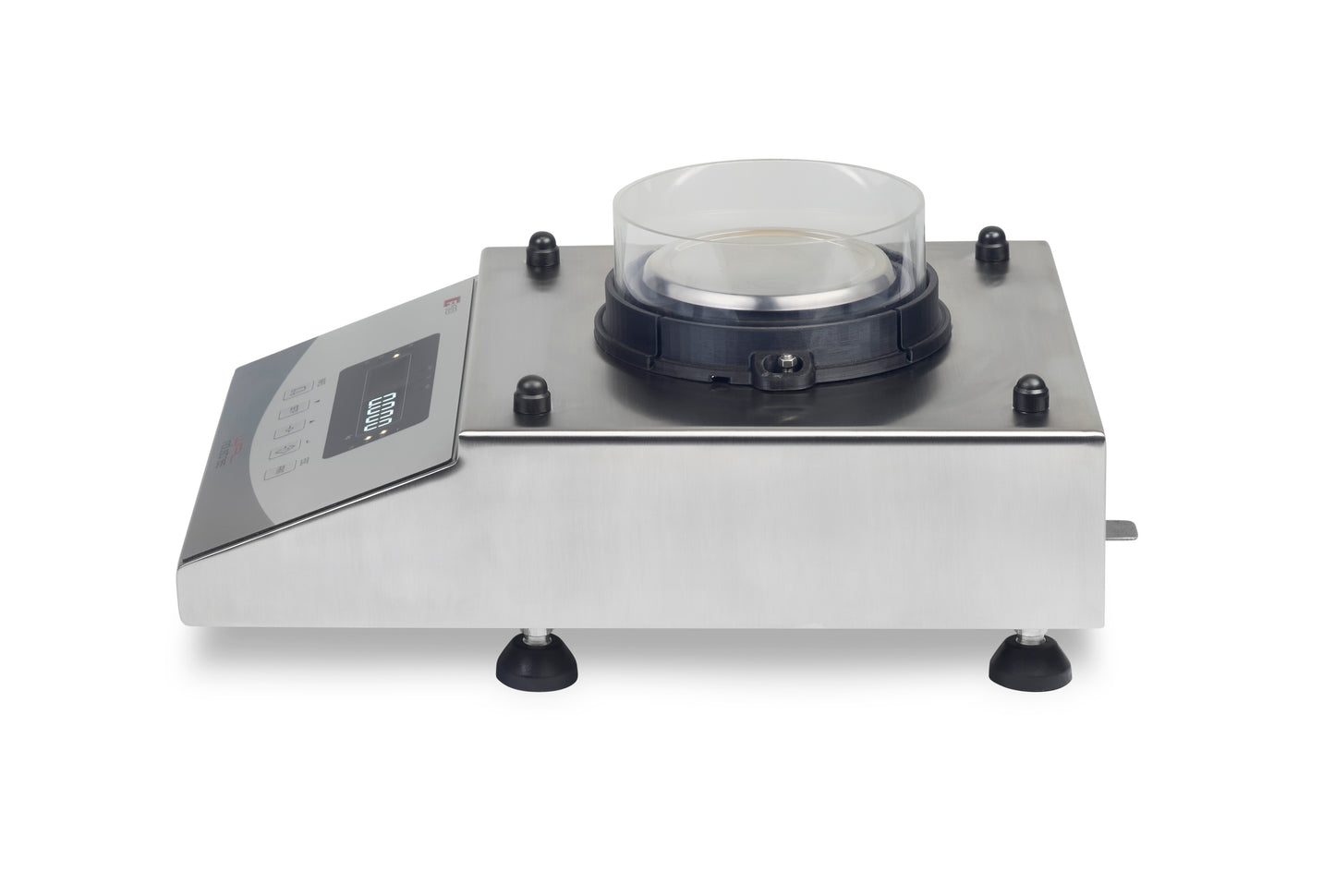 M3 marine scale -side view of Highly precise multirange scale for accurate weighing in marine environments. Waterproof, robust design with built-in motion compensation. Ideal for fishing, agriculture, and scientific research. Worldwide shipping available. Contact us for more information.