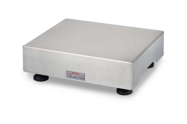 WPL SSP stainless steel bench platform scale with brushed cover and adjustable rubber feet
